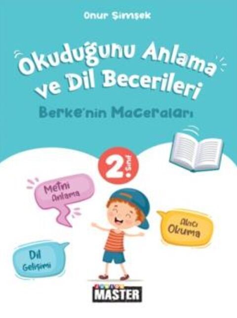 2. Sınıf Junior Master Okuduğunu Anlama Ve Dil Becerileri Berke'nin Maceraları Okyanus Yayınları