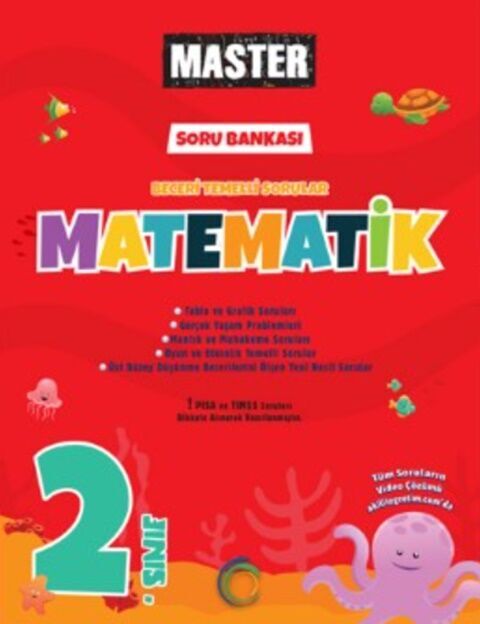 2. Sınıf Master Matematik Soru Bankası Okyanus Yayınları