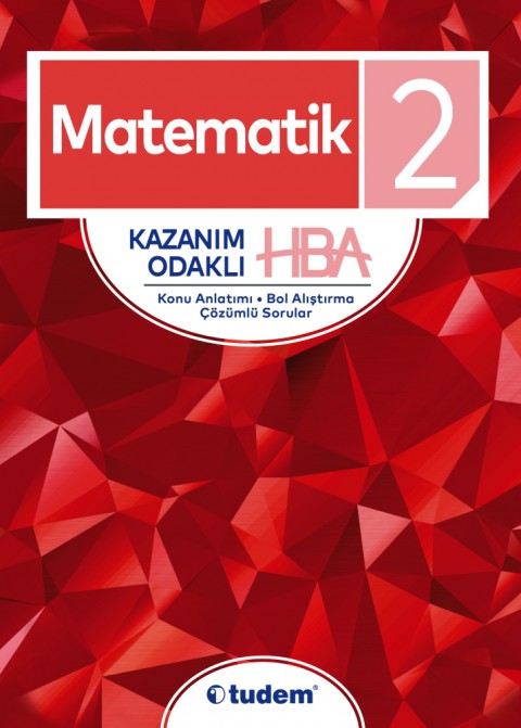 2. Sınıf Matematik Kazanım Odaklı HBA Tudem Yayınları