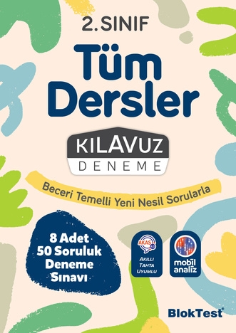 2. Sınıf Tüm Dersler Kılavuz Deneme Tudem Yayınları