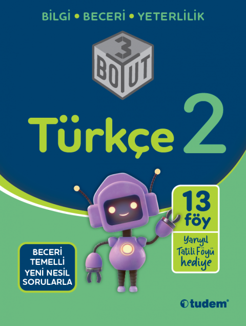 2. Sınıf Türkçe 3 Boyut Konu Anlatım Soru Bankası