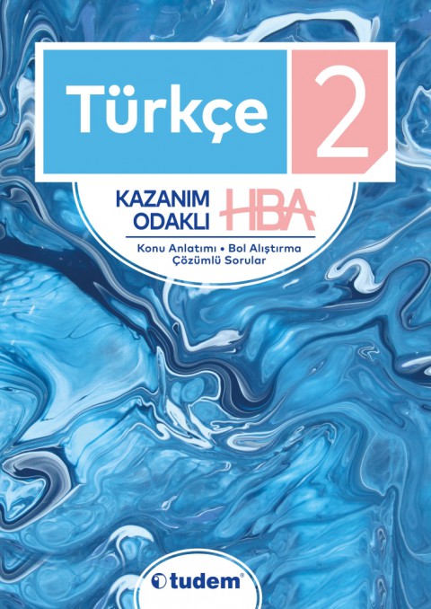 2. Sınıf Türkçe Kazanım Odaklı HBA Tudem Yayınları