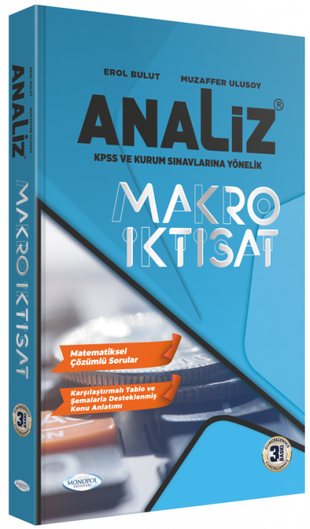 2022 Analiz Makro İktisat Konu Anlatımı Monol Yayınları