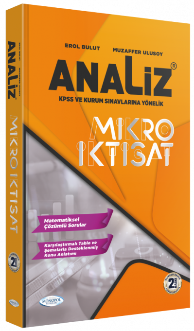 2022 Analiz Mikro İktisat Konu Anlatımı Monol Yayınları