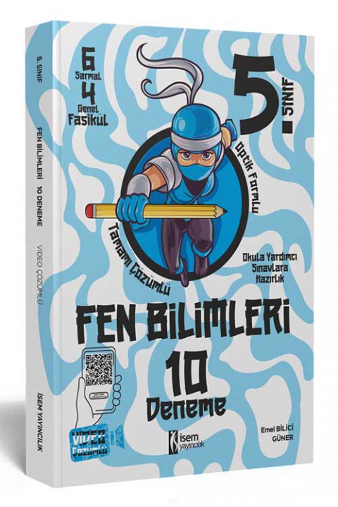 5. Sınıf Fen Bilimleri 10 Deneme İsem Yayıncılık
