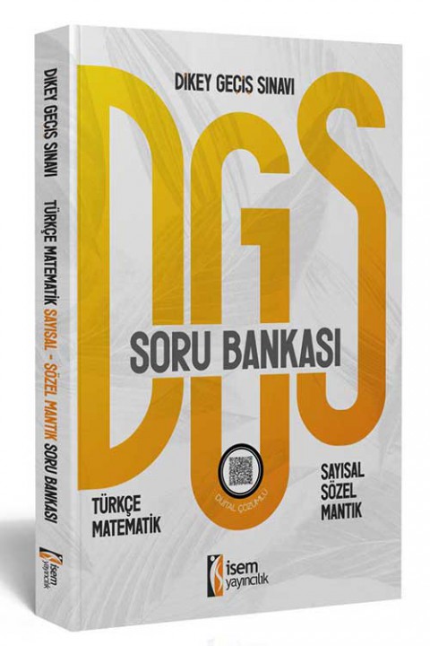 2023 Dikey Geçiş Sınavı Sayısal Sözel Mantık Soru Bankası İsem Yayıncılık