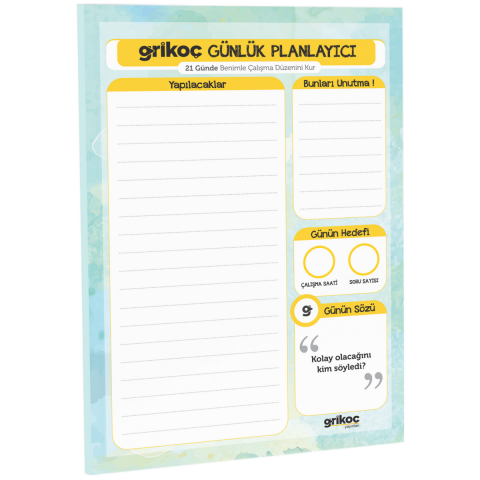 Günlük Planlayıcı Gri Koç