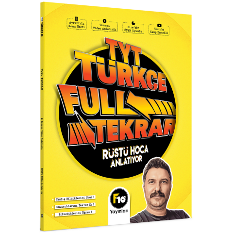 TYT Türkçe Full Tekrar Video Ders Notları F10 Yayınları