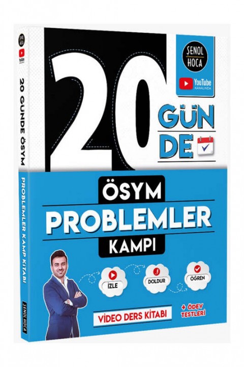 2024 20 Günde ÖSYM Problemler Kampı Şenol Hoca Yayınları