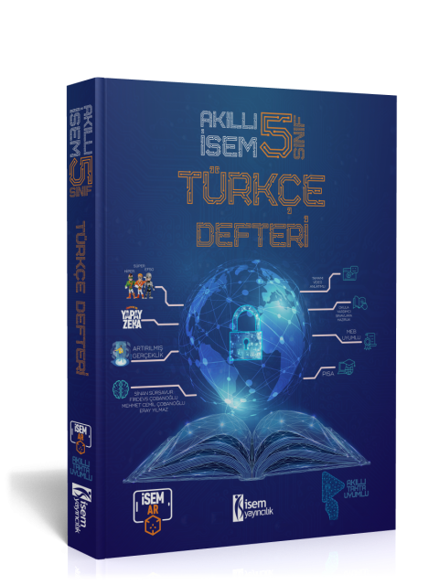 2024 5. Sınıf Akıllı İsem Türkçe Defteri İsem Yayınları
