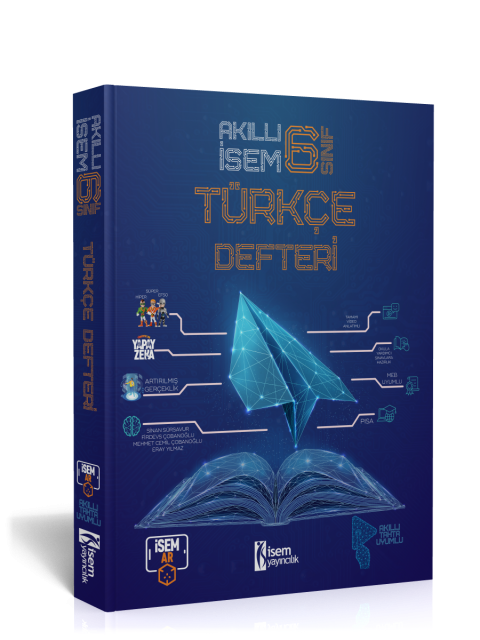 2024 6. Sınıf Akıllı İsem Türkçe Defteri İsem Yayınları