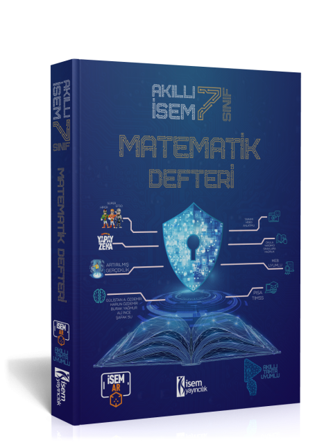 2024 7. Sınıf Akıllı İsem Matematik Defteri İsem Yayınları