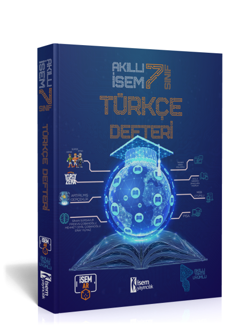 2024 7. Sınıf Akıllı İsem Türkçe Defteri İsem Yayınları