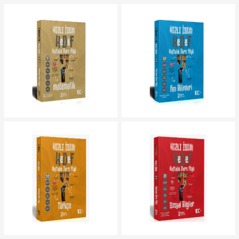 2024 7. Sınıf Hızlı İsem Tüm Dersler Hedef Seti İsem Yayınları