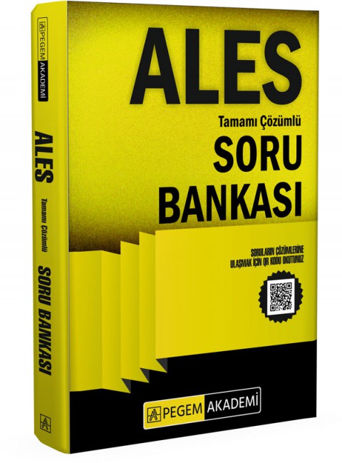 2024 ALES Soru Bankası Pegem Akademi Yayınları