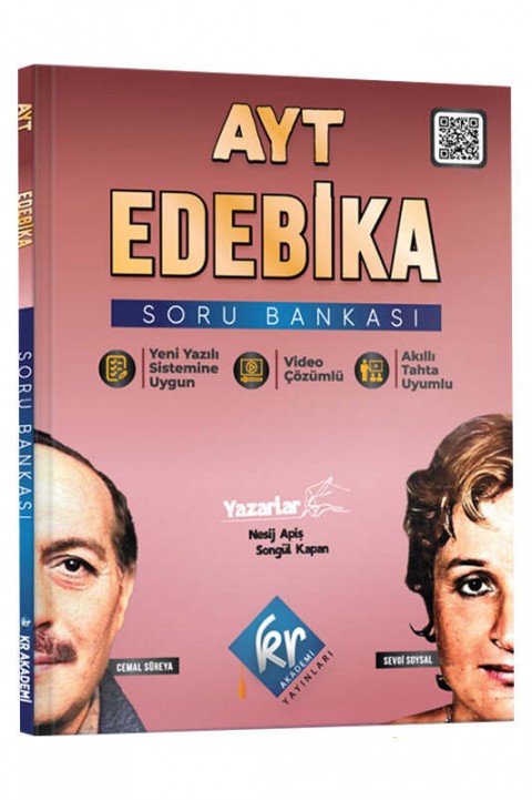 AYT Edebika Soru Bankası KR Akademi Yayınları