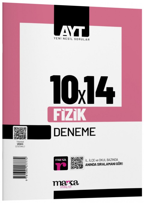 AYT Fizik 10x14 Deneme Marka Yayınları