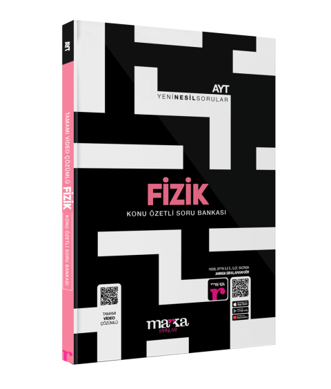 AYT Fizik Konu Özetli Yeni Nesil Soru Bankası Tamamı Video Çözümlü Marka Yayınları