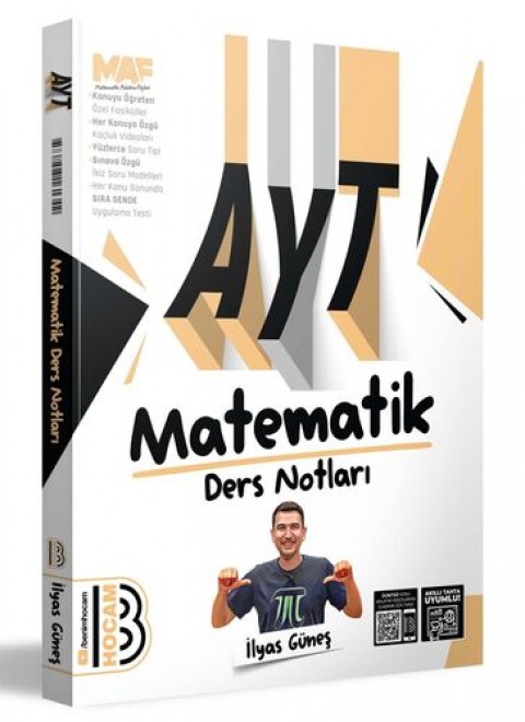 2025 AYT Matematik Ders Notları Benim Hocam Yayınları