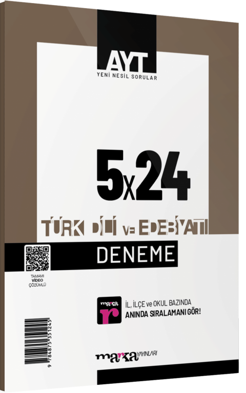 AYT Türk Dili ve Edebiyatı 5x24 Deneme Marka Yayınları