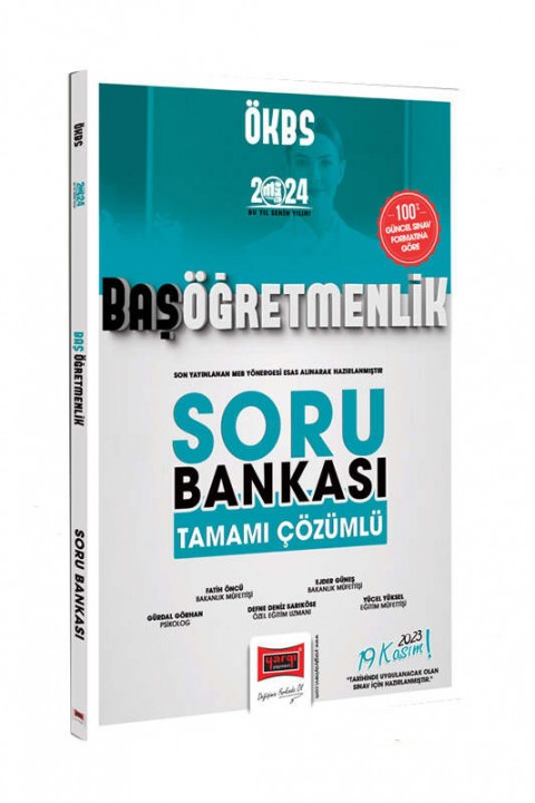 2024 Başöğretmenlik Soru Bankası Yargı Yayınları