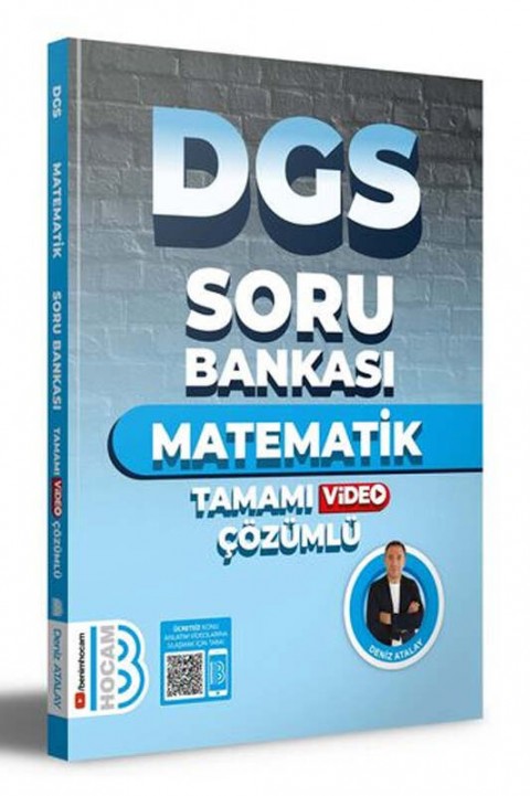 2024 DGS Matematik Tamamı Çözümlü Soru Bankası Benim Hocam Yayınları