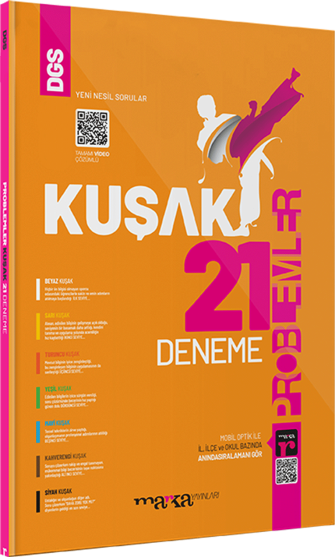 2024 DGS Problemler 21 Kuşak Deneme Marka Yayınları