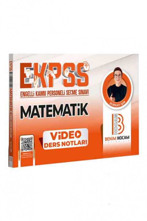 2024 E-KPSS Matematik Video Ders Notları Benim Hocam Yayınları