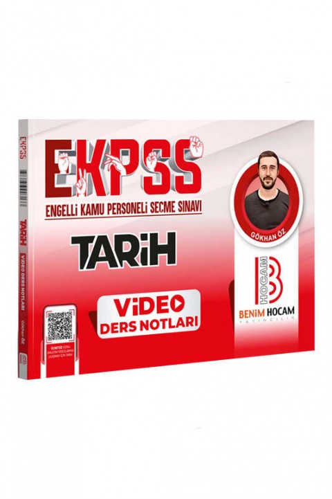 2024 E-KPSS Tarih Video Ders Notları Benim Hocam Yayınları