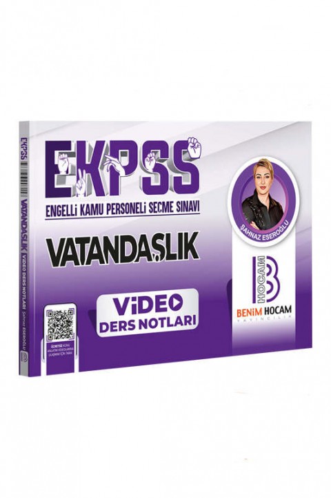 2024 E-KPSS Vatandaşlık Video Ders Notları Benim Hocam Yayınları