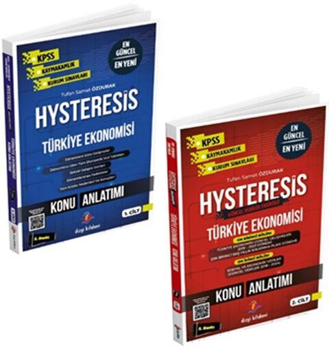 2024 Hysteresis Türkiye Ekonomisi Konu Anlatımı Güncellenmiş 5. Baskı Dizgi Kitap Yayınları