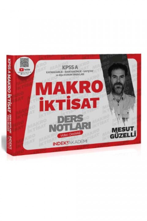 2024 KPSS A Grubu Makro İktisat Video Ders Notları İndeks Akademi Yayıncılık