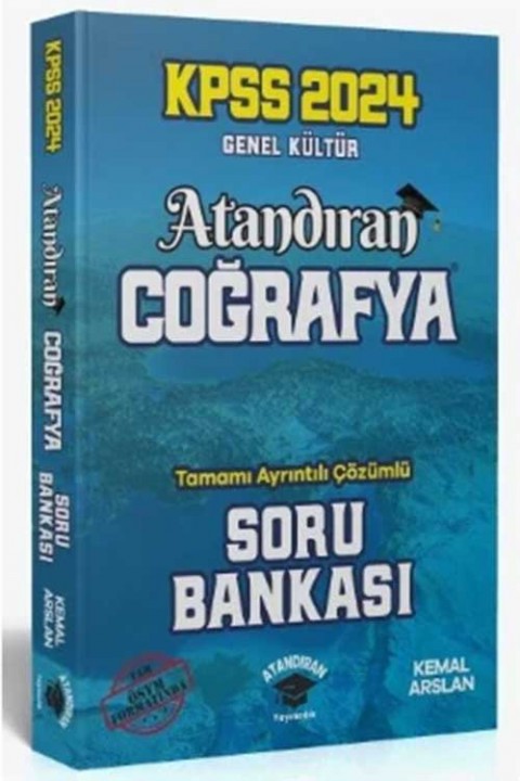 2024 KPSS Coğrafya Atandıran Çözümlü Soru Bankası Atandıran Yayıncılık