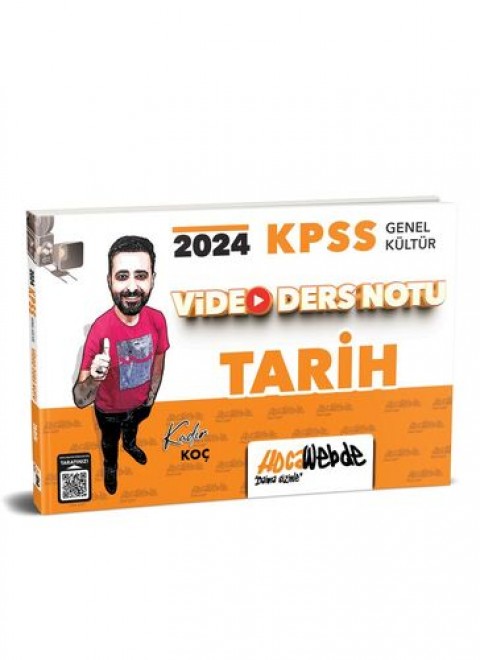 2024 KPSS Genel Kültür Tarih Video Ders Notu Hocawebde Yayınları