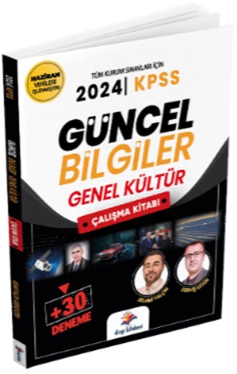 2024 KPSS Güncel Bilgiler Genel Kültür Çalışma Kitabı 30 Deneme İlaveli Dizgi Kitap Yayınları