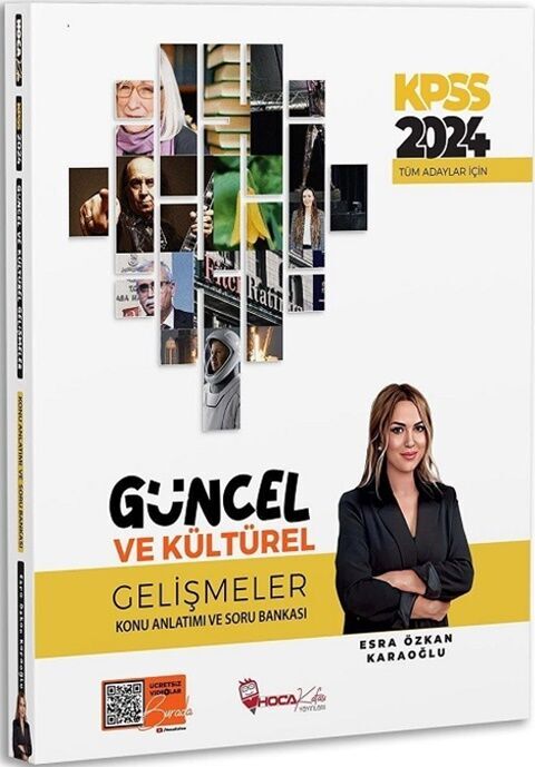 2024 KPSS Güncel ve Kültürel Gelişmeler Konu Anlatımı ve Soru Bankası Çözümlü Hoca Kafası Yayınları