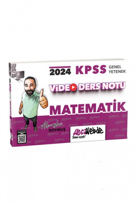 2024 KPSS Matematik Video Ders Notu Hocawebde Yayınları