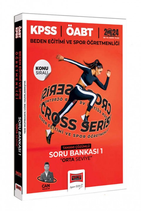 2024 KPSS ÖABT Beden Eğitimi ve Öğretmenliği Cross Serisi Soru Bankası Orta Seviye Yargı Yayınları