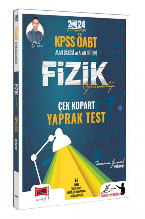 2024 KPSS ÖABT Fizik Öğretmenliği Yaprak Test Yargı Yayınları