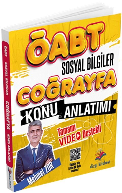 2024 KPSS ÖABT Sosyal Bilgiler Coğrafya Konu Anlatımı Dizgi Kitap Yayınları