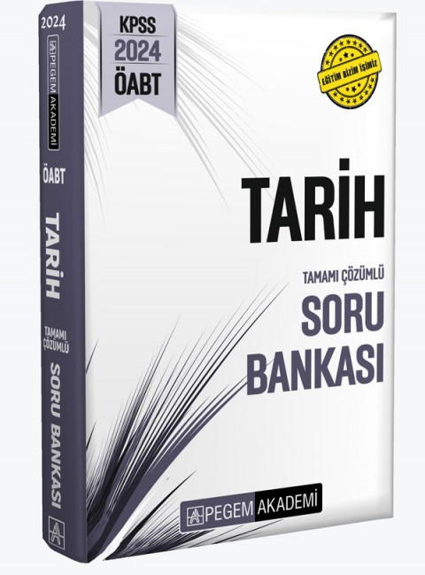 2024 KPSS ÖABT Tarih Soru Bankası Pegem Akademi Yayınları