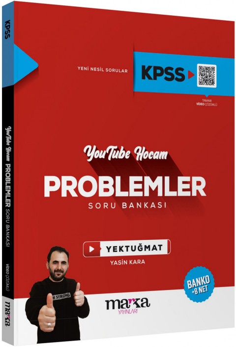 Marka Yayınları KPSS Youtube Hocam Problemler Soru Bankası Marka Yayınları