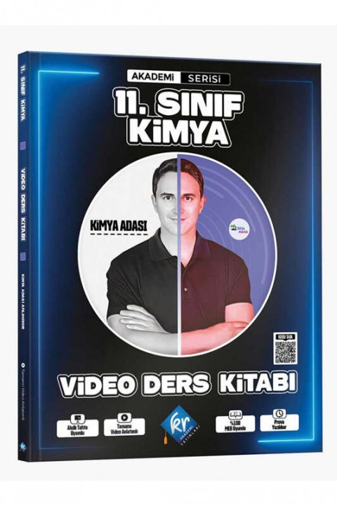 11. Sınıf Kimya Akademi Serisi Video Ders Kitabı KR Akademi Yayınları