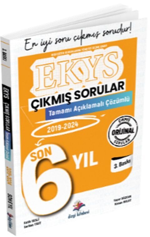 2024 MEB EKYS Müdür ve Müdür Yardımcılığı Son 6 Yıl Tamamı Açıklamalı Çözümlü Çıkmış Sorular Dizgi Kitap Yayınları