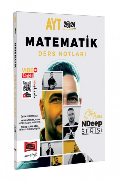 2024 NDeep Serisi AYT Matematik Video Ders Notları Yargı Yayınları 2024 NDeep Serisi AYT Matematik Video Ders Notları Yargı Yayınları