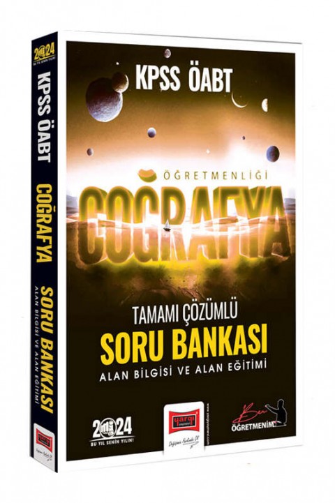 2024 ÖABT Coğrafya Öğretmenliği Tamamı Çözümlü Soru Bankası Yargı Yayınları