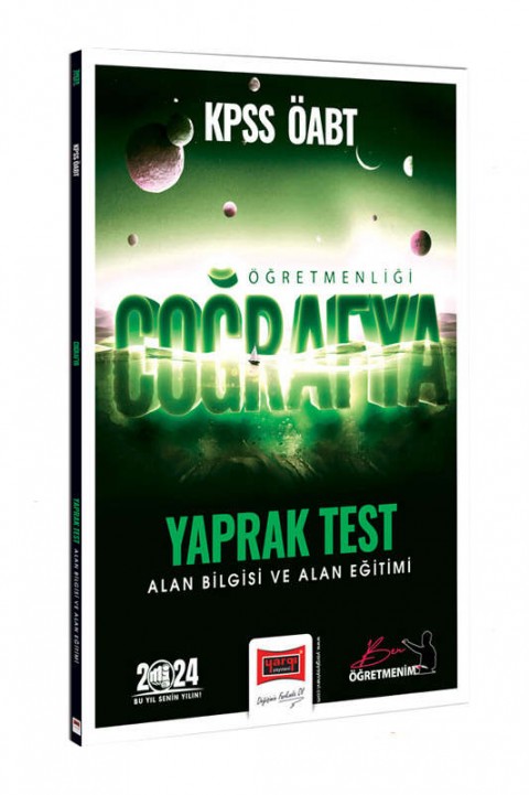 2024 ÖABT Coğrafya Öğretmenliği Yaprak Test Yargı Yayınları