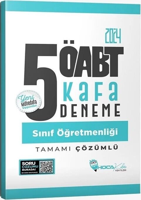 2024 ÖABT Sınıf Öğretmenliği 5 Kafa Deneme Hoca Kafası Yayınları