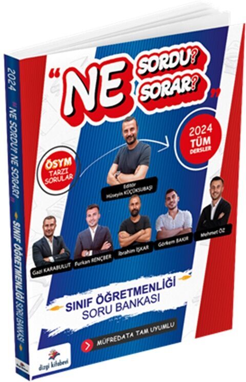 2024 ÖABT Sınıf Öğretmenliği Ne Sordu Ne Sorar Soru Bankası Dizgi Kitap Yayınları