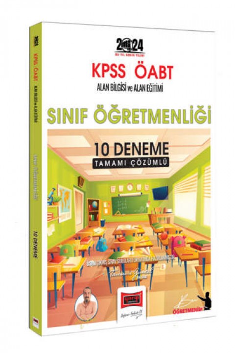 2024 ÖABT Sınıf Öğretmenliği 10 Deneme Yargı Yayınları